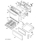 Diagram for 3 - Door & Drawer Parts