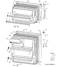 Diagram for 1 - Doors