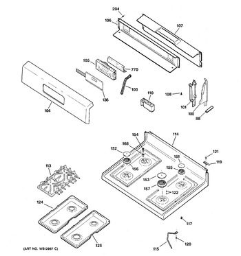 Diagram for JGBP85WEH1WW