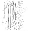 Diagram for 3 - Fresh Food Door