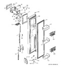 Diagram for 1 - Freezer Door