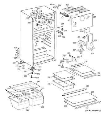 Diagram for HTS16HBRFRWW