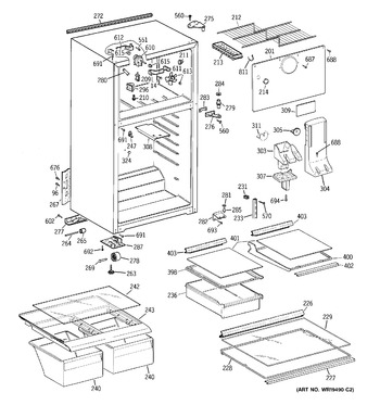 Diagram for GTG16HBRCRWW