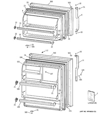 Diagram for GTS18ABRFRWW