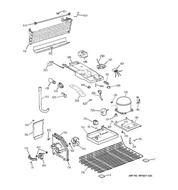 Diagram for GTT15FBRFRWW