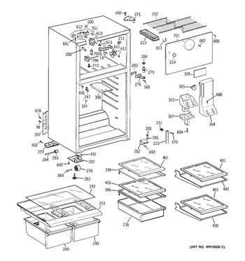 Diagram for GTS16KBRFRWW