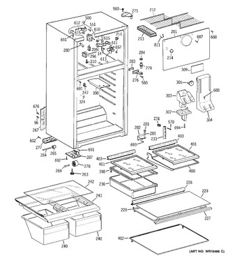 Diagram for GTT16HBRFRWW