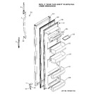 Diagram for 4 - Fresh Food Door