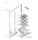 Diagram for 6 - Freezer Shelves