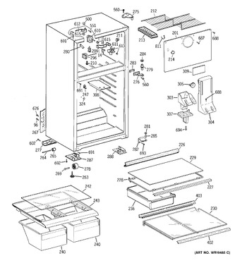 Diagram for GTS16GBRFRWW