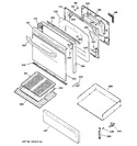 Diagram for 4 - Door & Drawer Parts