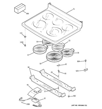 Diagram for JB905SH2SS