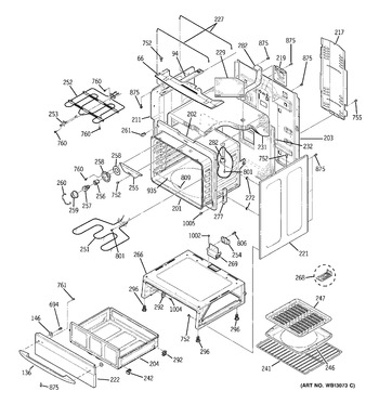 Diagram for JB905SH2SS