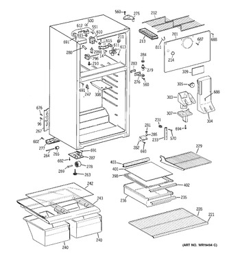 Diagram for GTS18EBRELWW