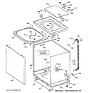 Diagram for 2 - Cabinet, Cover & Front Panel