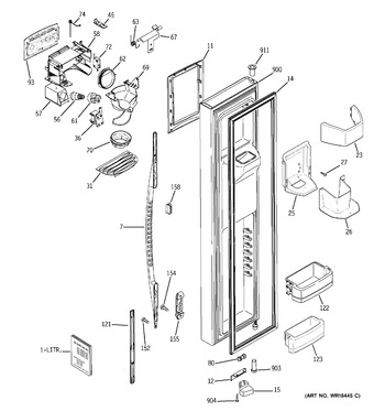 Diagram for PSR26LGPBWW