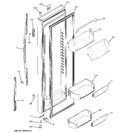 Diagram for 2 - Fresh Food Door