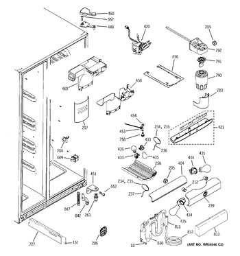 Diagram for PSR26LGPBWW