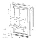 Diagram for 1 - Freezer Door