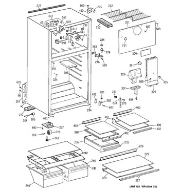 Diagram for TBZ14NACKRWW