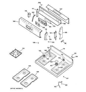 Diagram for RGB745EEH1BB