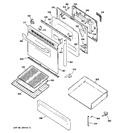 Diagram for 4 - Door & Drawer Parts