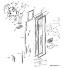 Diagram for 1 - Freezer Door