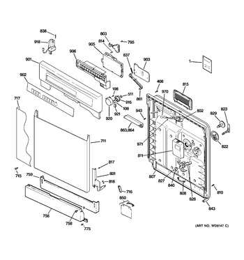 Diagram for EDW3000G03CC