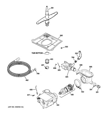 Diagram for EDW3000G03CC