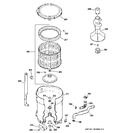 Diagram for 3 - Tub, Basket & Agitator