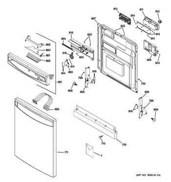 Diagram for PDW8480J03SS