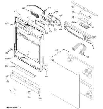 Diagram for PDW7700J03CC