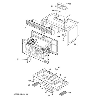 Diagram for JVM1630WH002