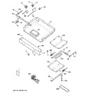 Diagram for 1 - Gas & Burner Parts