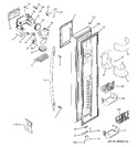 Diagram for 1 - Freezer Door