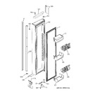 Diagram for 1 - Freezer Door