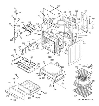 Diagram for JB968SH3SS