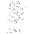 Diagram for 1 - Gas & Burner Parts