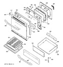 Diagram for 3 - Door & Drawer Parts