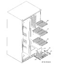 Diagram for 5 - Freezer Shelves