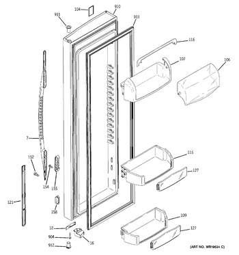 Diagram for GSS25YBSBWW