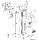 Diagram for 1 - Freezer Door