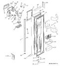 Diagram for 1 - Freezer Door