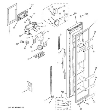 Diagram for PSA25MIPHFBB