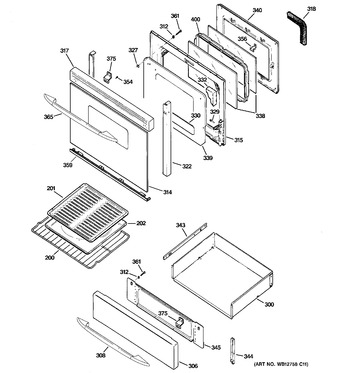 Diagram for JGB900CEK1CC