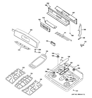 Diagram for JGB918SEK1SS