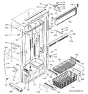 Diagram for 3 - Freezer Section, Trim & Components