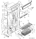 Diagram for 3 - Freezer Section, Trim & Components