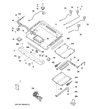 Diagram for JGB918BEK1BB