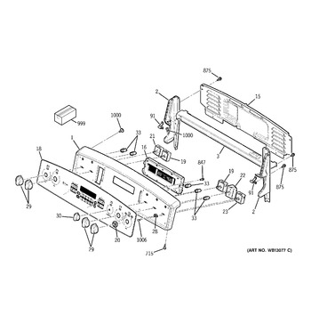 Diagram for JB905TH4WW